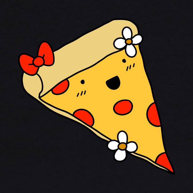 Pretty Pizza Slice by saradaboru